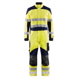 Blåkläder Multinorm Inherent overalls 60891512 - High Vis Geel/Marineblauw