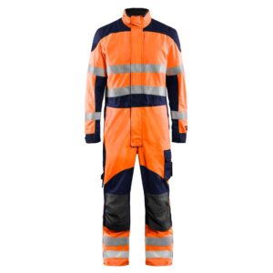 Blåkläder Multinorm inherent overall 60891513 - High Vis Oranje/Marineblauw
