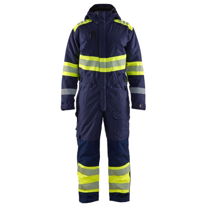 Blåkläder Winter Overall High Vis 67201977 - Marine/High Vis Geel
