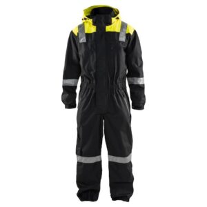 Blåkläder Shell overall 67861977 - Zwart/High Vis Geel