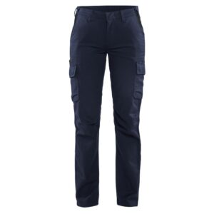 Blåkläder Dames industrie werkbroek stretch 71441832 - Donker marineblauw/Zwart