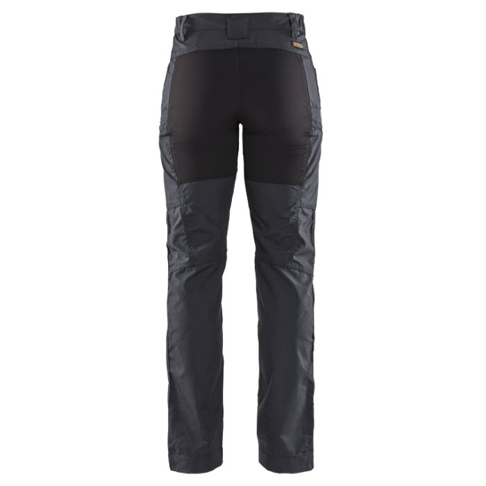 Blåkläder Dames Service werkbroek Stretch 71591845 - Donkergrijs/Zwart