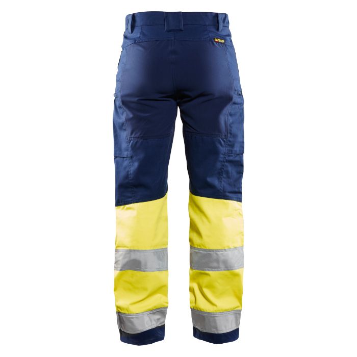 Blåkläder Dames werkbroek High Vis met stretch 71611811