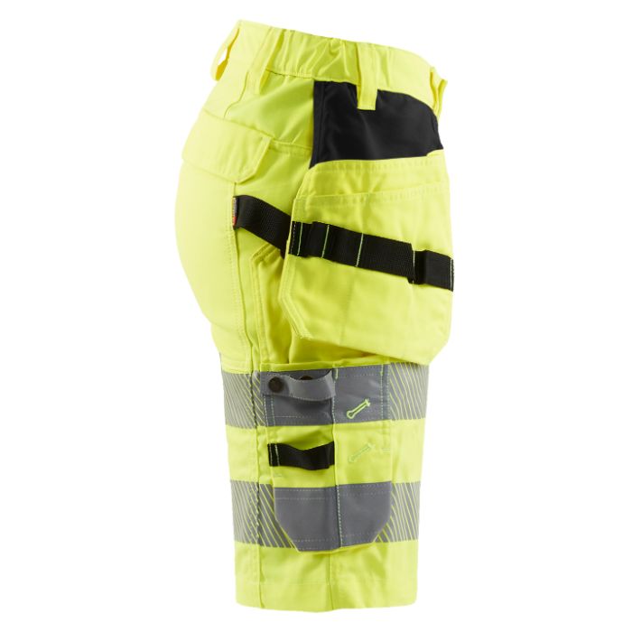 Blåkläder Dames High Vis short met stretch 71861811