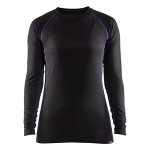 Blåkläder Dames onderkledingset LIGHT 72021707 - Zwart/Korenblauw