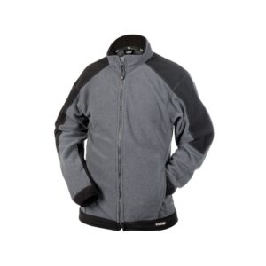DASSY® Kazan Women Tweekleurige fleecevest voor dames 300293 - CEMENTGRIJS/ZWART
