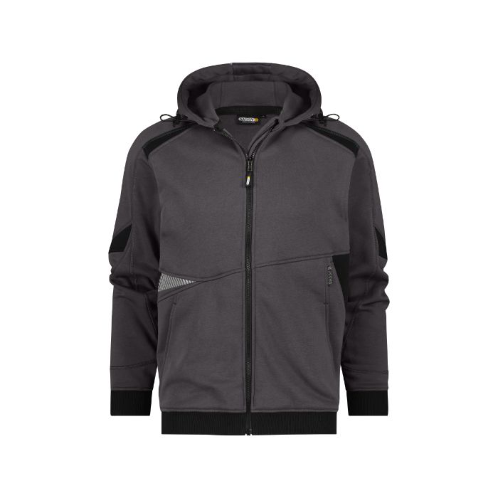 DASSY® Lunax Hoodie 300549 - ANTRACIETGRIJS/ZWART