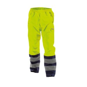 DASSY® Sola Hoge zichtbaarheidsregenbroek 200881 - FLUOGEEL/MARINEBLAUW