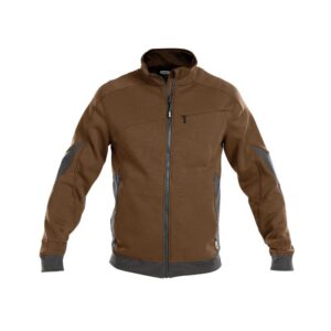 DASSY® Velox Sweater 300450 - LEEMBRUIN/ANTRACIETGRIJS