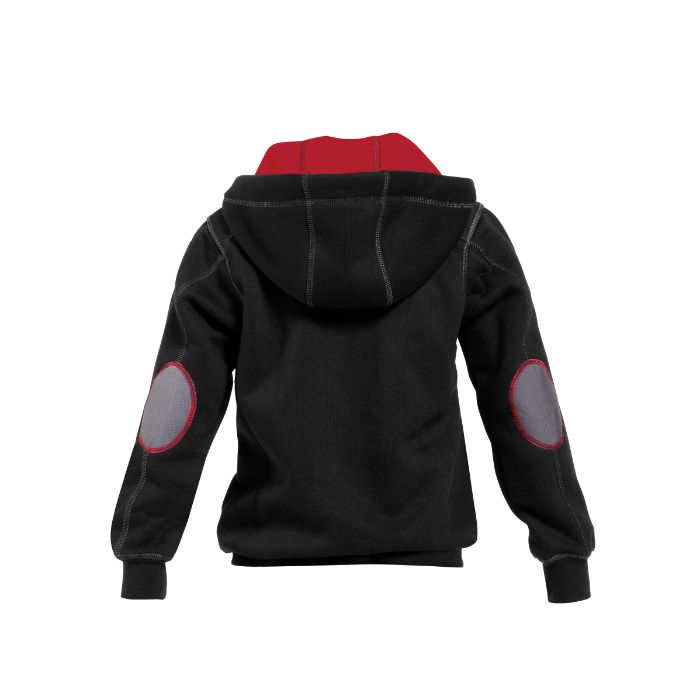 DASSY® Watson Kids Sweater met lange rits en kap 300391