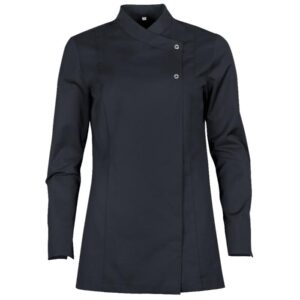 De Berkel BLANDA - Dames koksbuis met stretch zwart - zwart