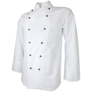 De Berkel CLIFTON - Koksbuis +borstzak wit - wit