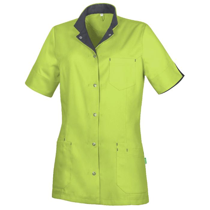 De Berkel RITA Damesjack Tencel anijsgroen/antraciet - anijsgroen/antraciet