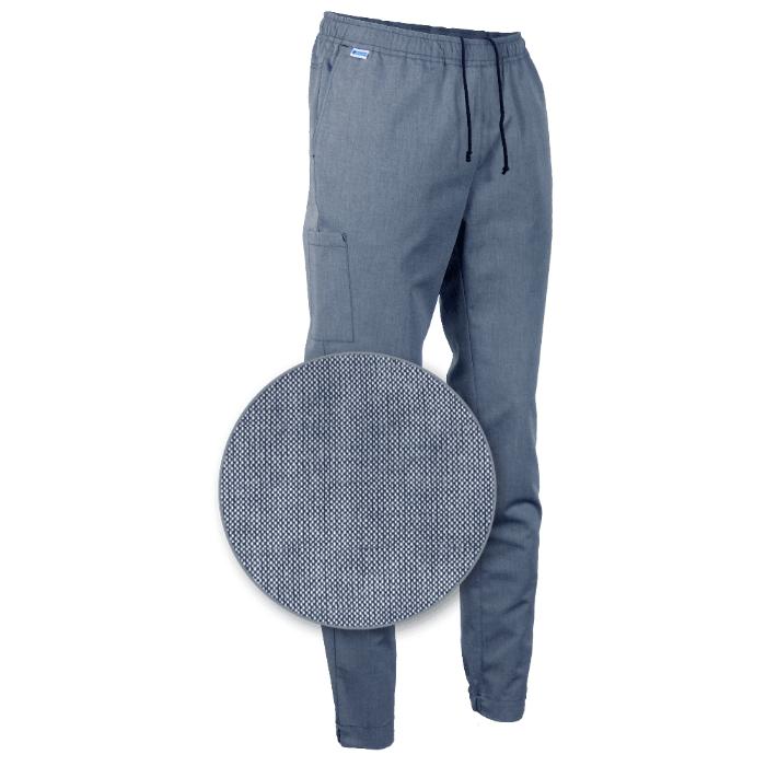 De Berkel CARLA Dames casual broek marine denim - denim