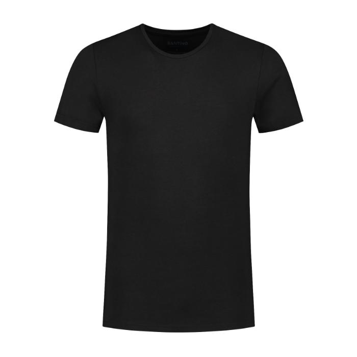 SANTINO T-shirt Jordan C-neck - Black