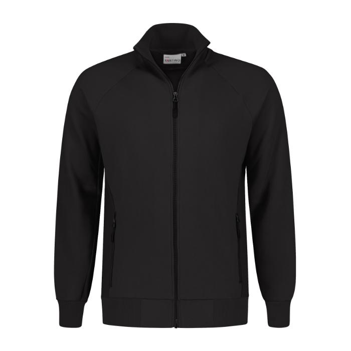 SANTINO Sweatvest Ralph - Black