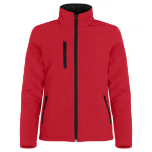 Clique Padded Softshell Jacket Women 200957 - rood