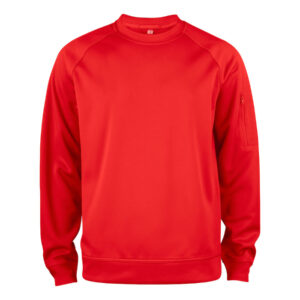 Clique Basic Active Roundneck 021010 - rood