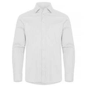 Clique Stretch Shirt L/S 27960 - wit
