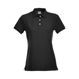 Clique Stretch Premium Polo Ladies 028241 - zwart