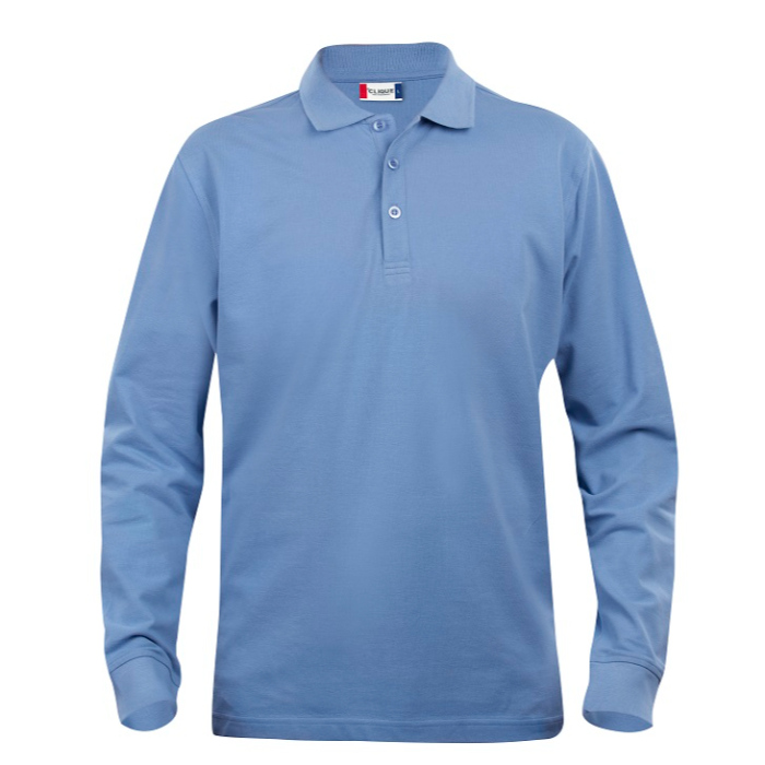 Clique Classic Lincoln L/S 028245 - lichtblauw