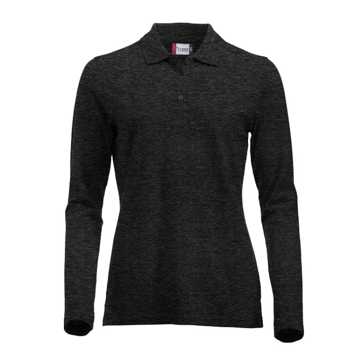 Clique Classic Marion L/S 028247 - antraciet melange