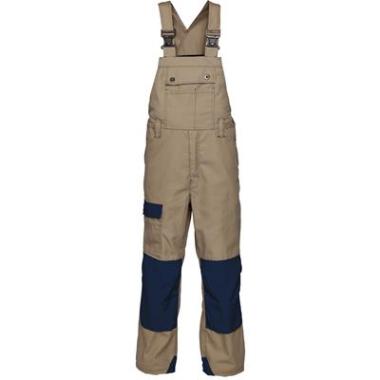 HAVEP 20009 Amerikaanse overall - kaki/marineblauw