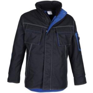HAVEP 50068 parka - zwart/korenblauw