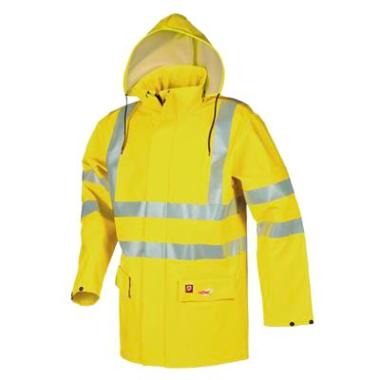 Sioen 9728 Andilly jas - fluo geel