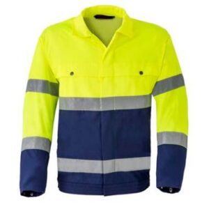 HAVEP 5105 jack - fluo geel/marineblauw