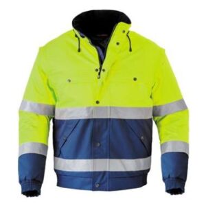 HAVEP 5139 jack - fluo geel/marineblauw