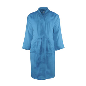 The one Badjas T1-B borduren - Aqua Azure