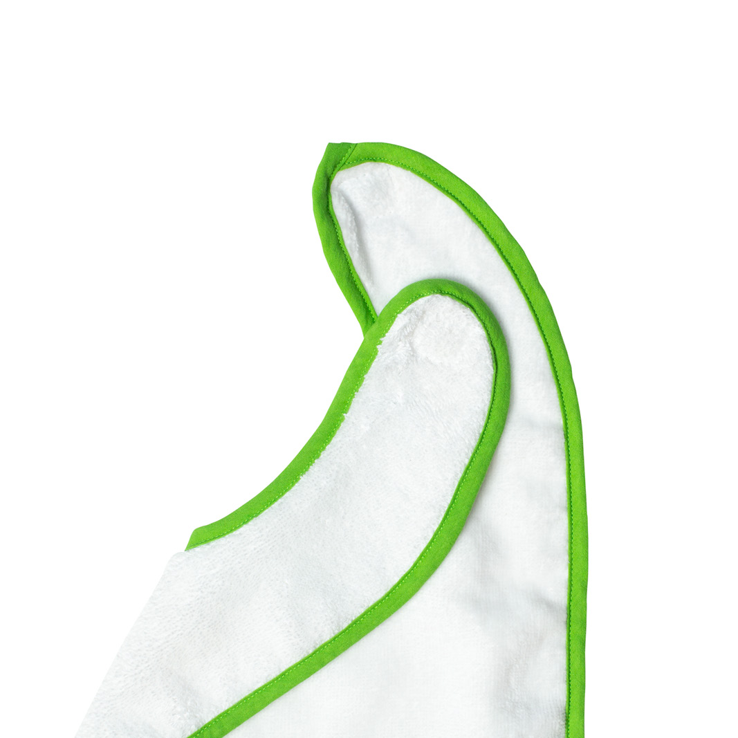 The one Baby slabbetje 26 x 37 cm T1-BIB borduren