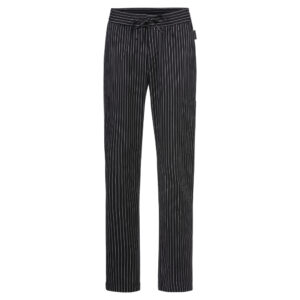 Greiff Unisex pantalon RF Kitchen 21011-1800 - zwart/wit strepen