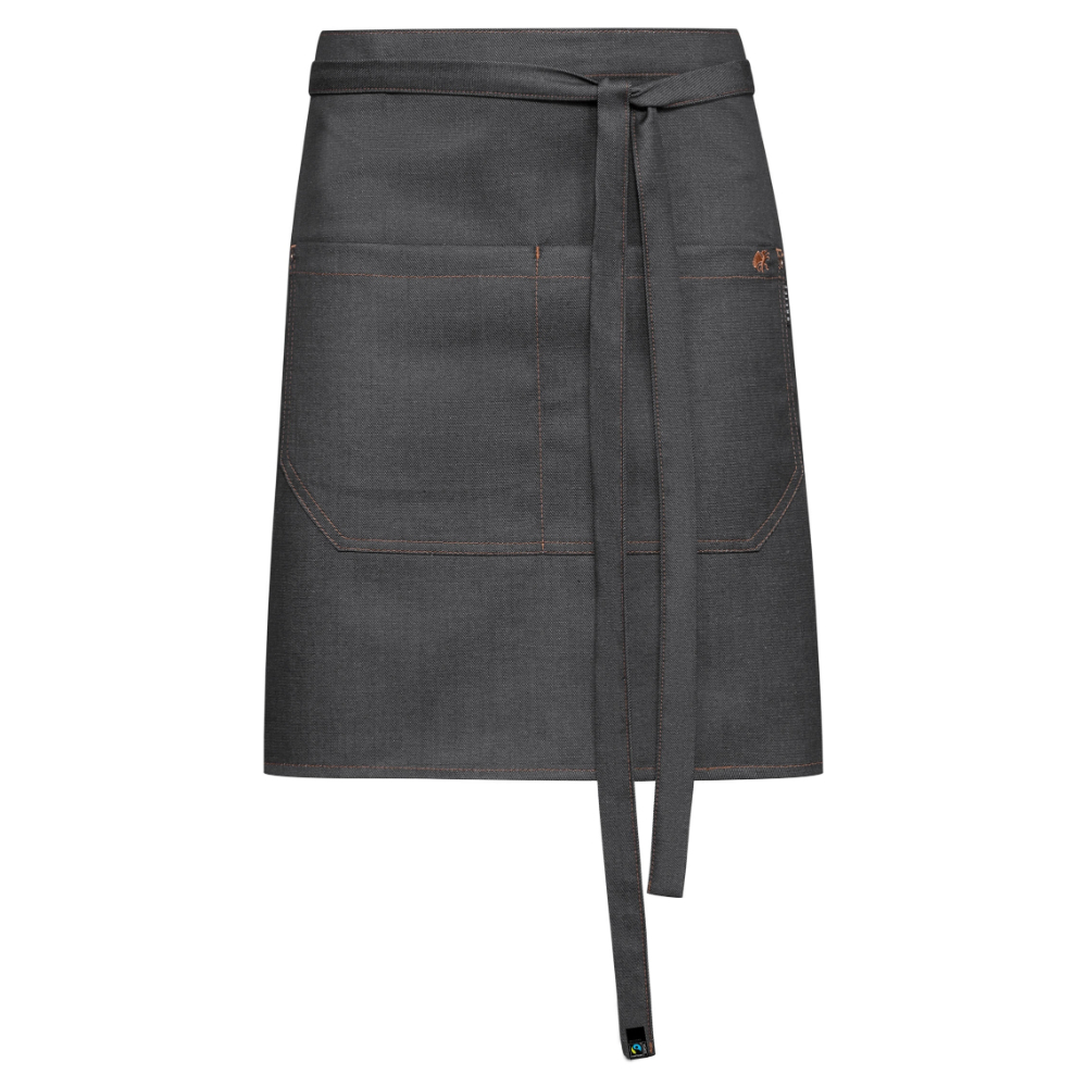 Greiff Schortje 90x50 cm denim look 4144-6910 - denim look antraciet