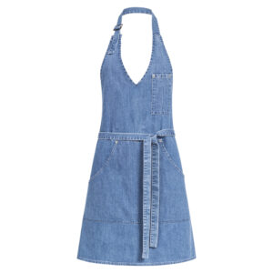 Greiff D halterschort denim 70x61 cm 44118-6900 - denim lichtblauw