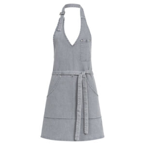 Greiff D halterschort denim 70x61 cm 44119-6900 - denim lichtgrijs