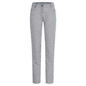 Greiff D pantalon RF Kitchen 5319-1855 - zwart/wit pepita
