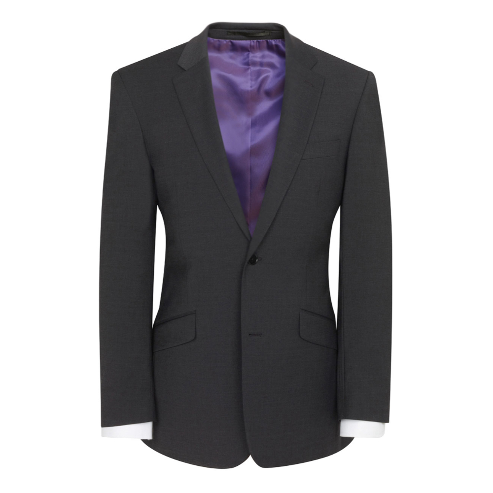 Brook Taverner Avalino Tailored Fit Jacket 5647 - Charcoal