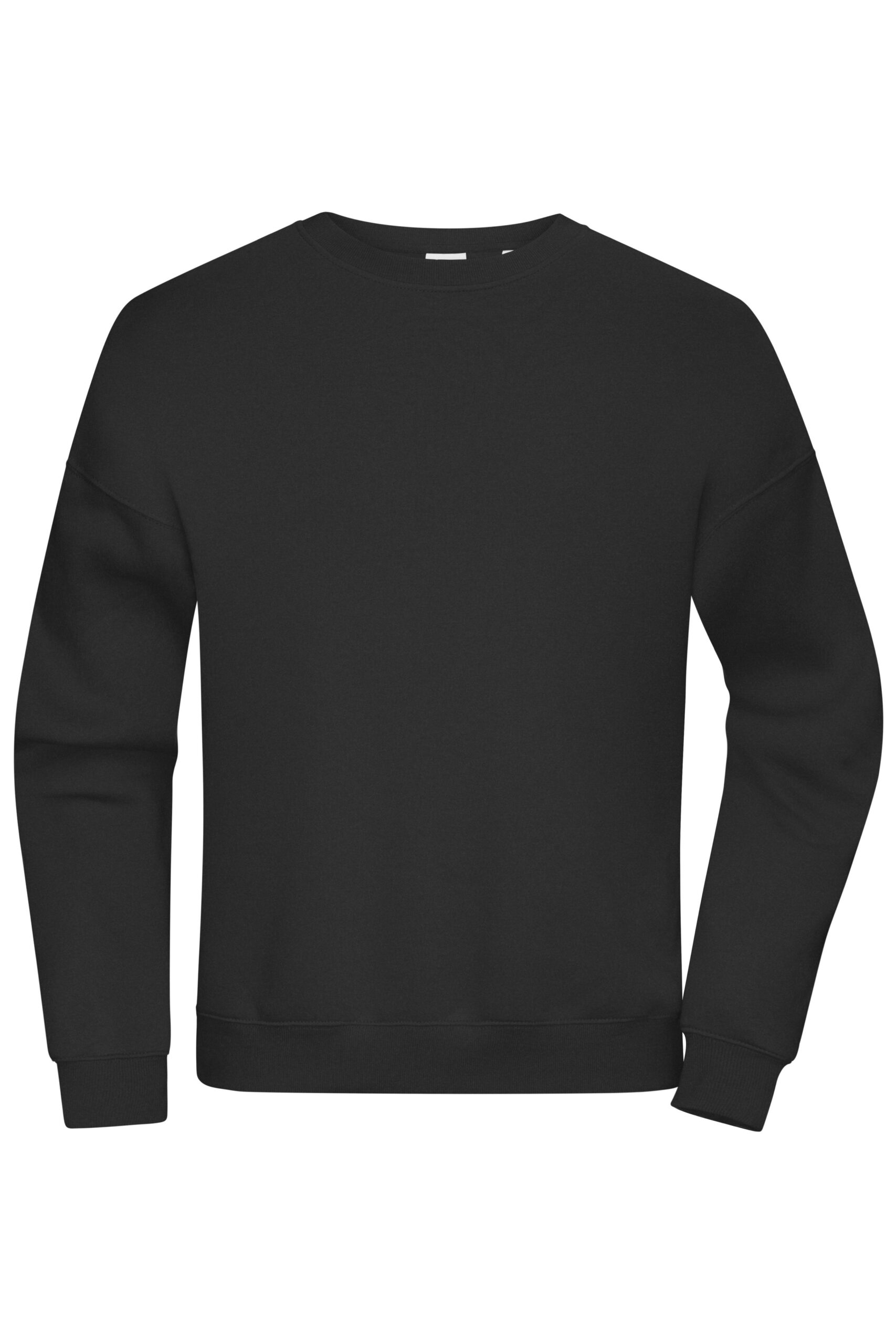 James & Nicholson Oversized Sweat UNISEX 8042 - black