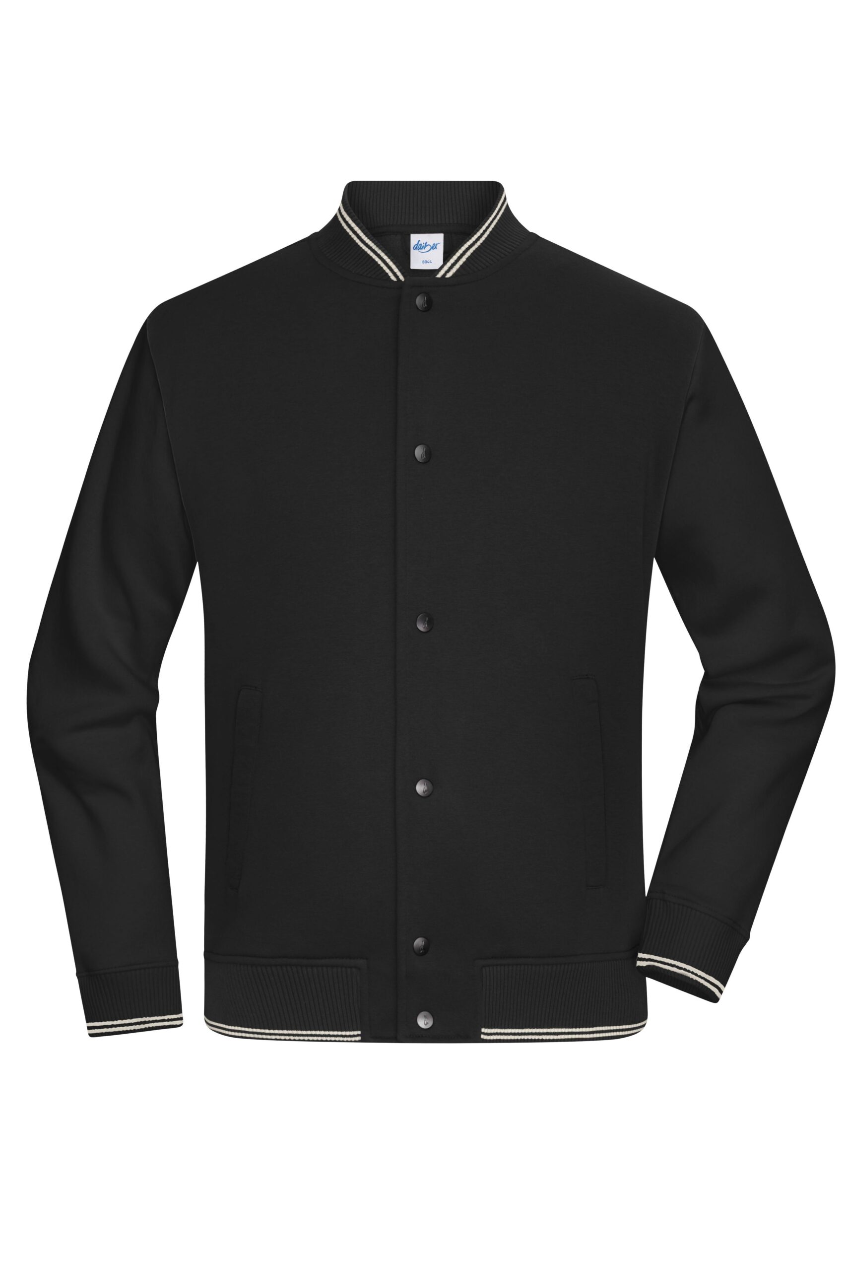 James & Nicholson College-Jacket UNISEX 8044 - black/black