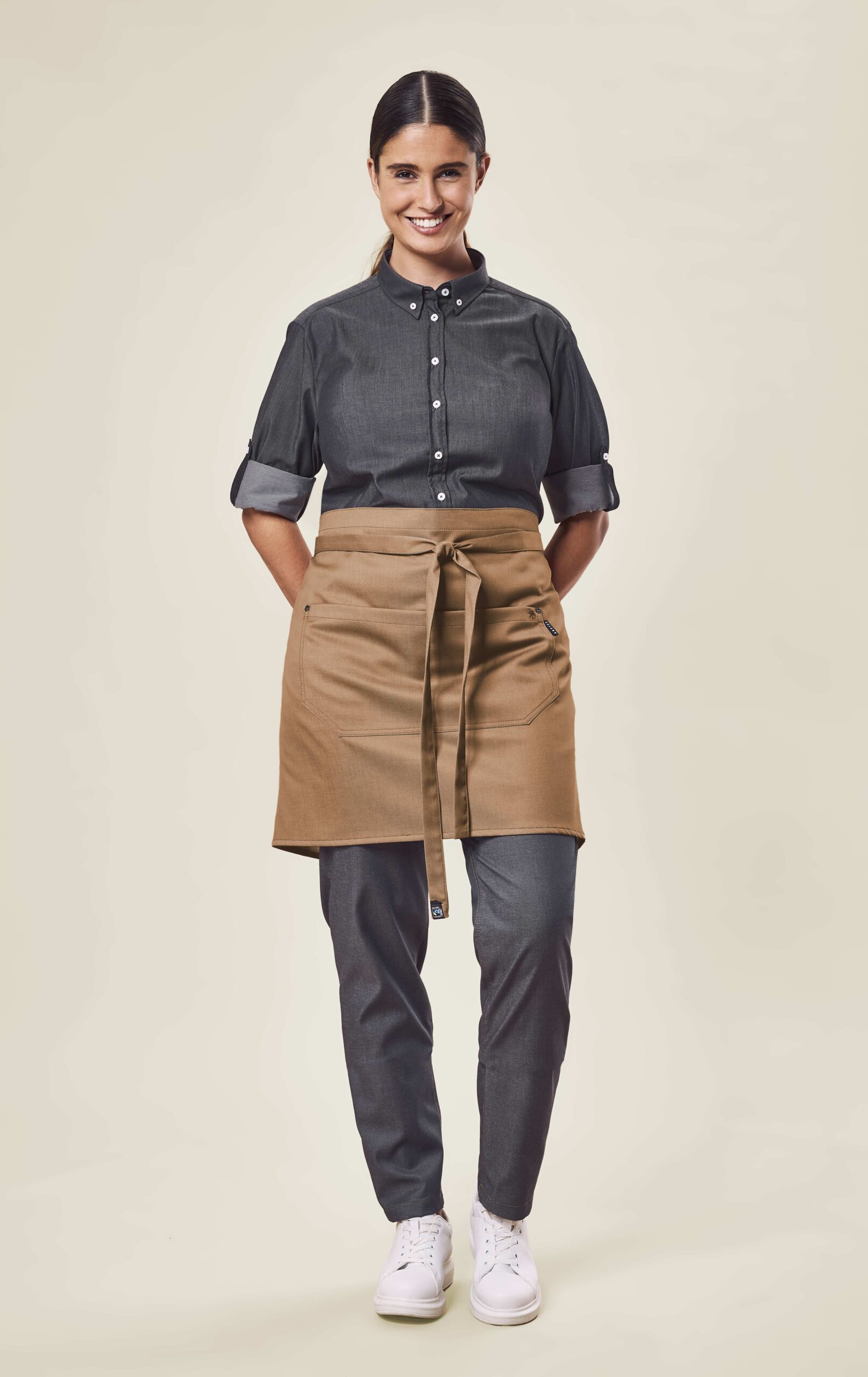 Greiff Schortje 90x50 cm denim look 4144-6910 - Afbeelding 3