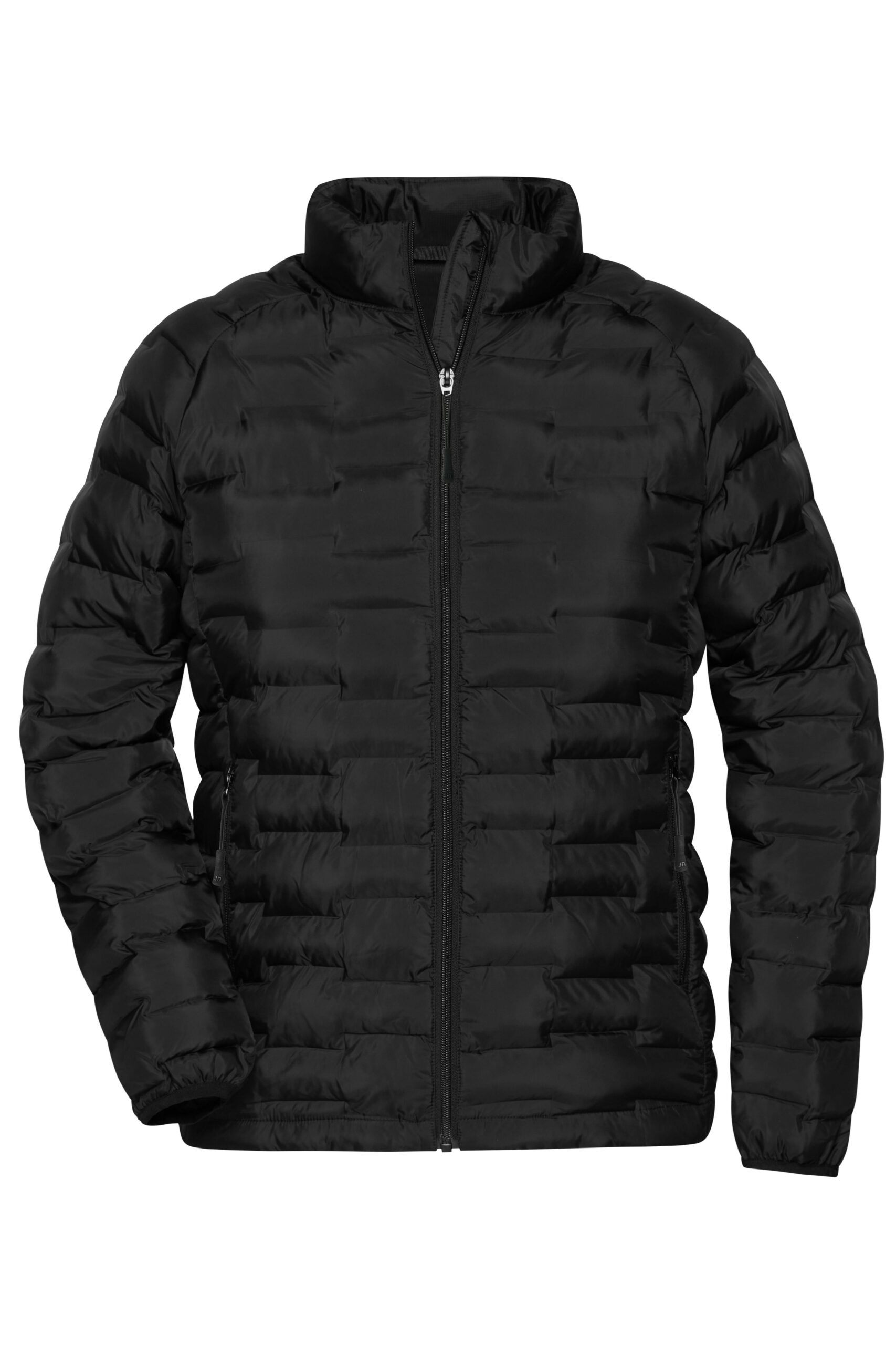 James & Nicholson Ladies' Modern Padded Jacket JN1161 - black-matt