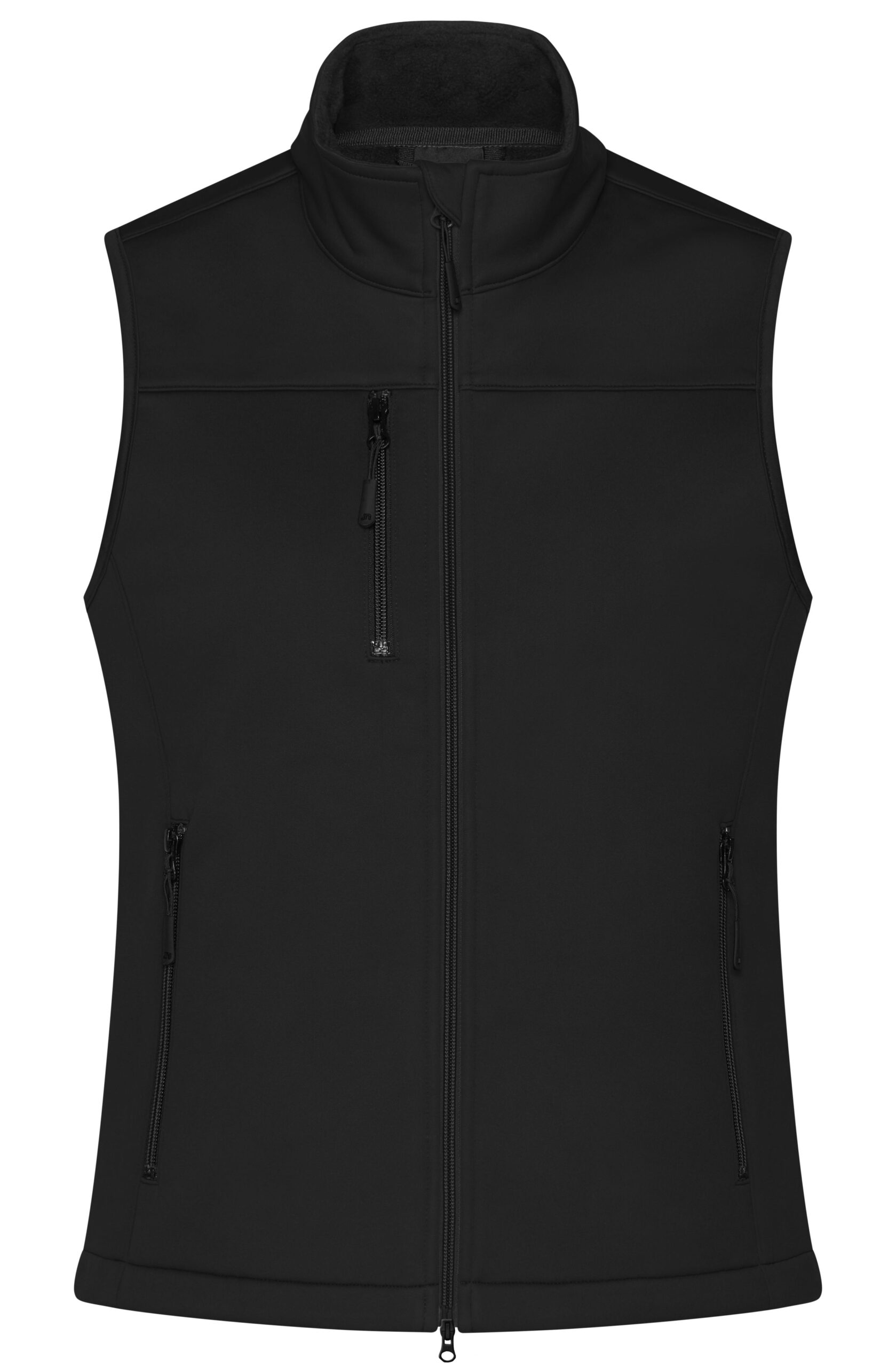 James & Nicholson Ladies' Softshell Vest JN1169 - black