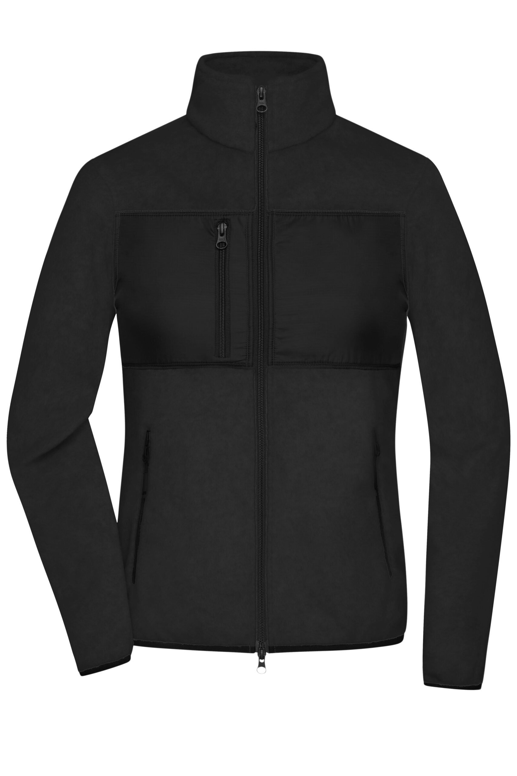 James & Nicholson Ladies' Fleece Jacket JN1311 - black/black