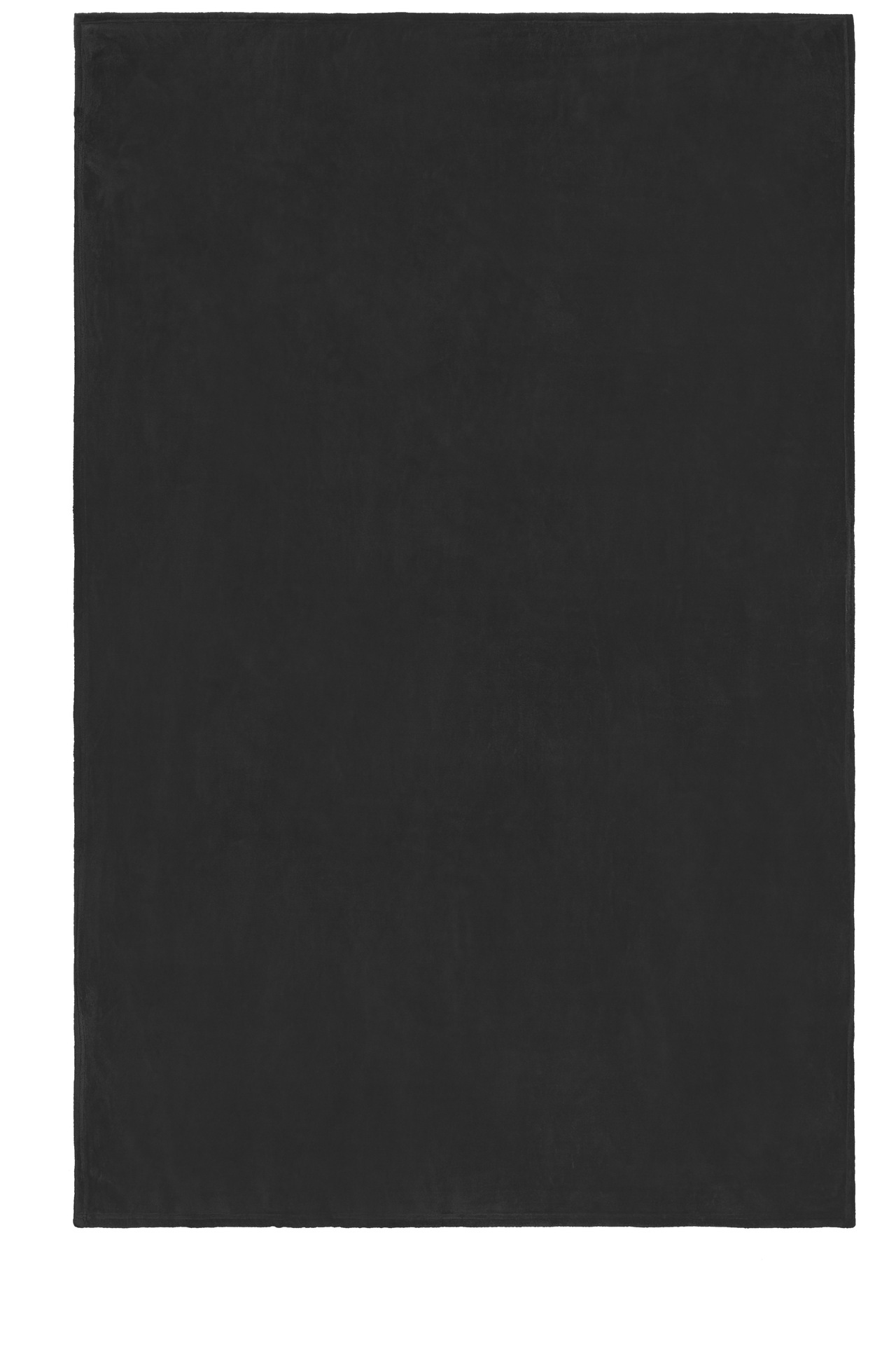 James & Nicholson Microfibre Fleece Blanket XL JN1907 - black