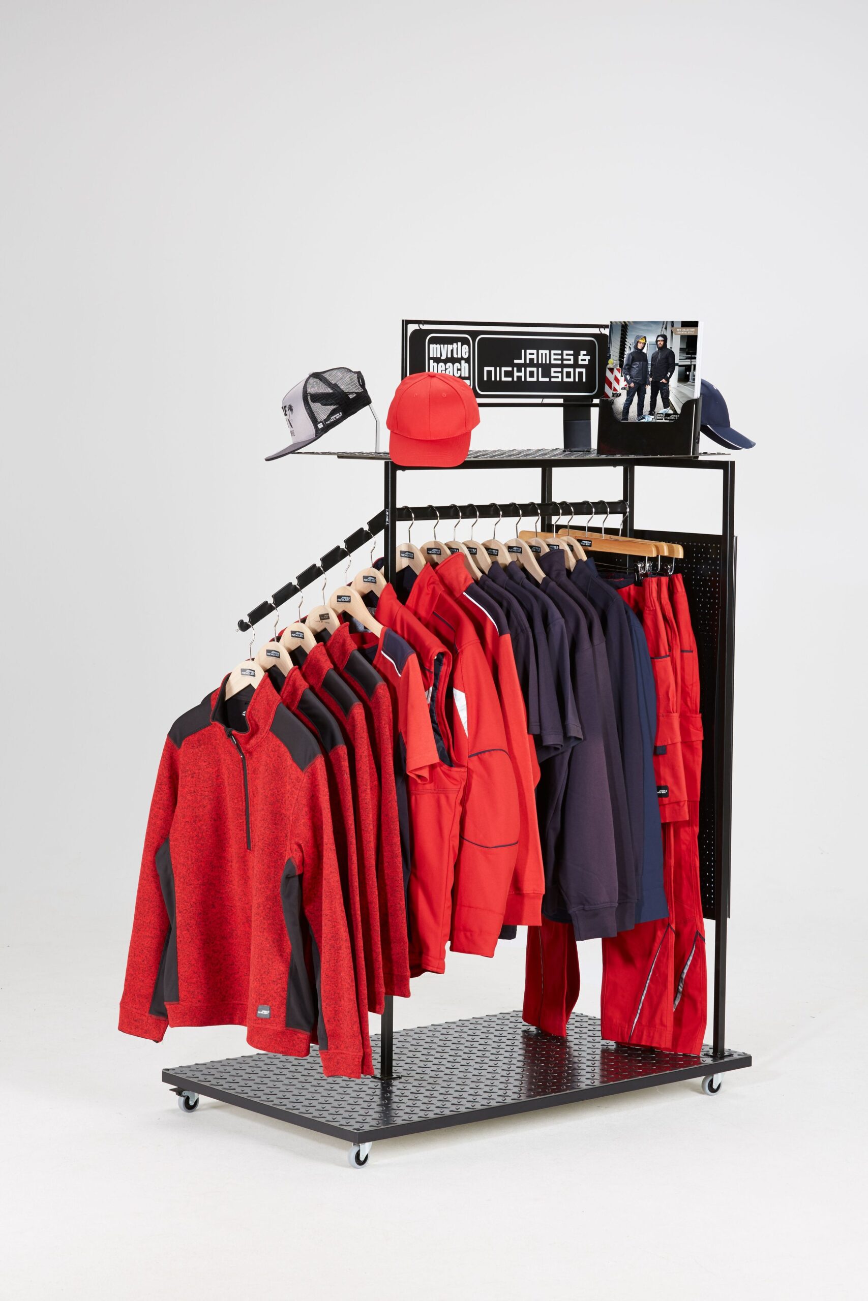 James & Nicholson POS Rack Steel JN5613 - steel