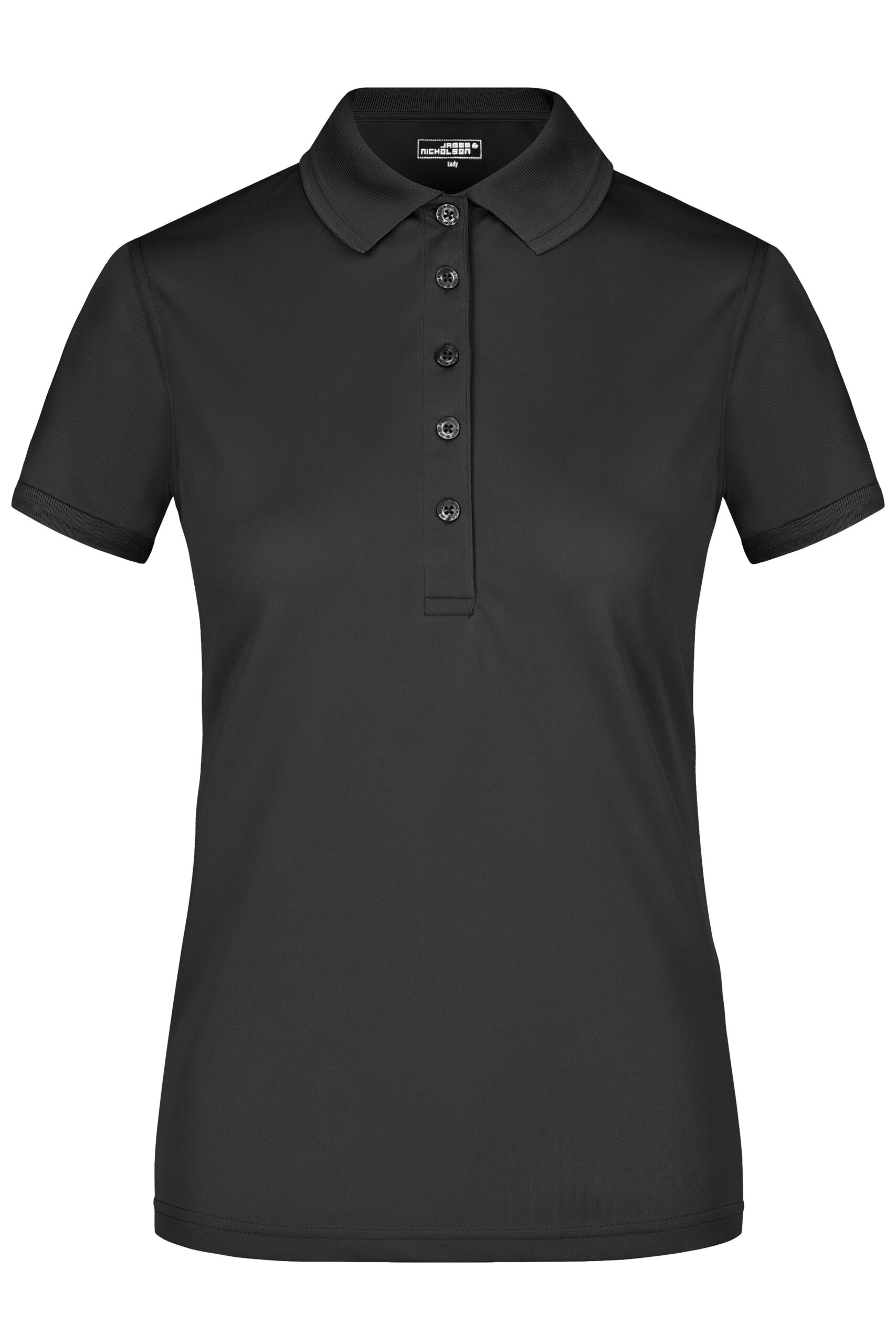 James & Nicholson Ladies' Active Polo JN574 - black