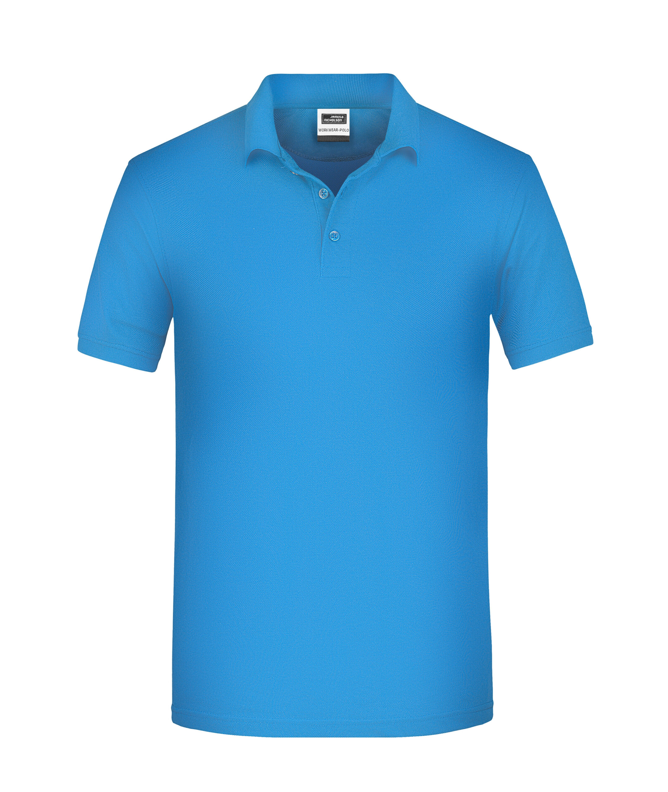 James & Nicholson Men's BIO Workwear Polo JN874 - aqua