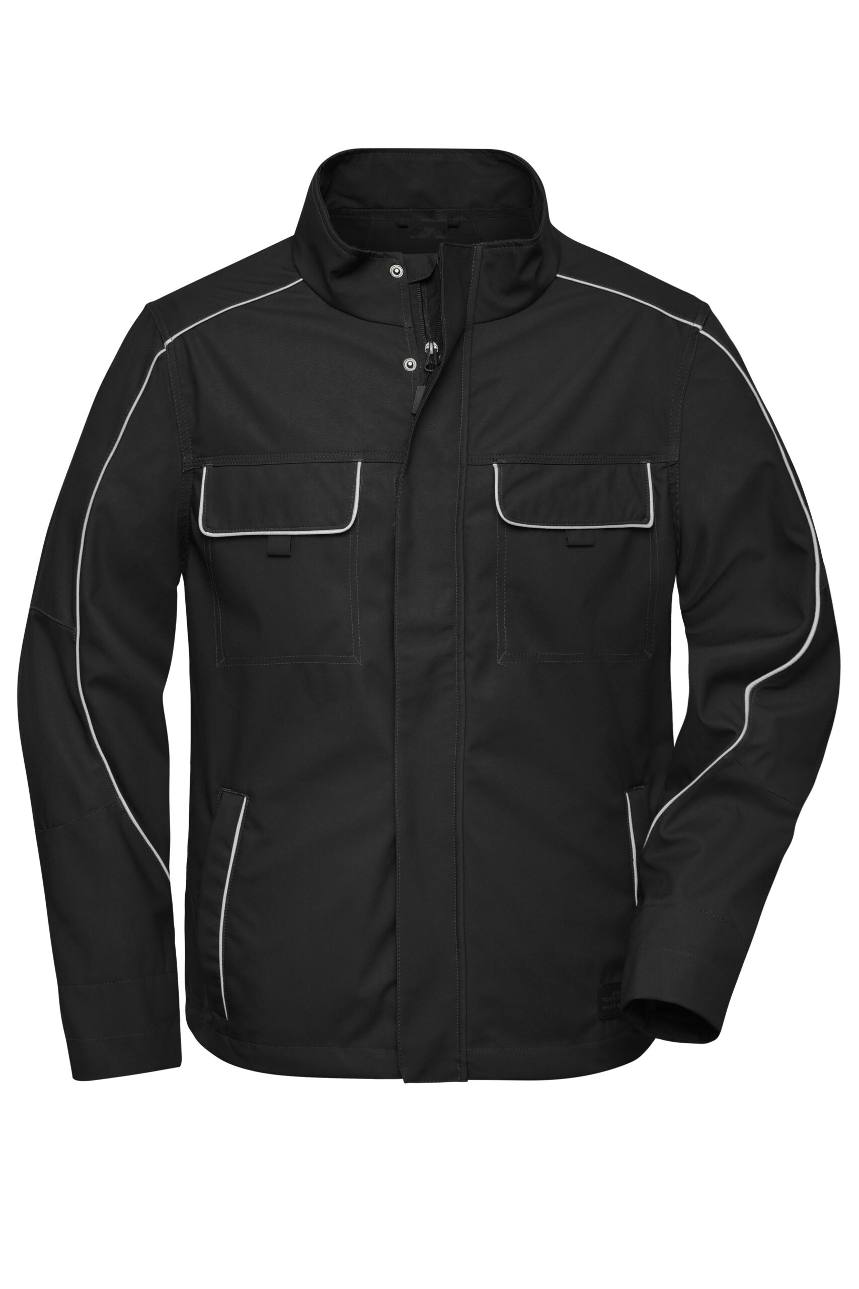 James & Nicholson Workwear Softshell Light Jacket - SOLID - JN882 - black